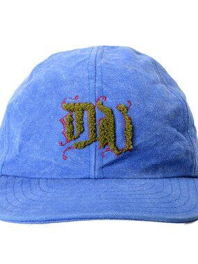Versace Distressed Blue Baseball Hat Cap Size M